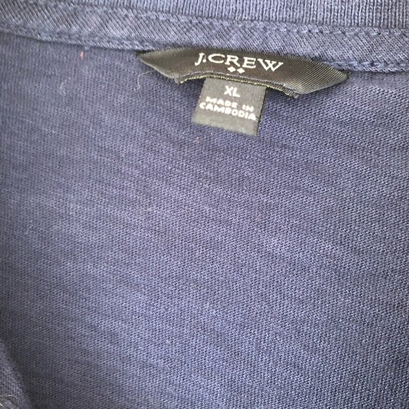 🏳️🌈NWOT- Blue & Grey Color-block Jersey Polo - Picture 6 of 6